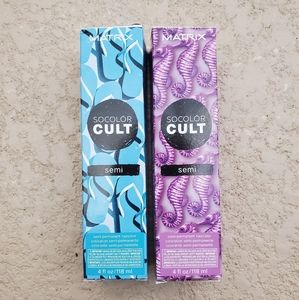 Matrix SOCOLOR Cult Semi blue and purple